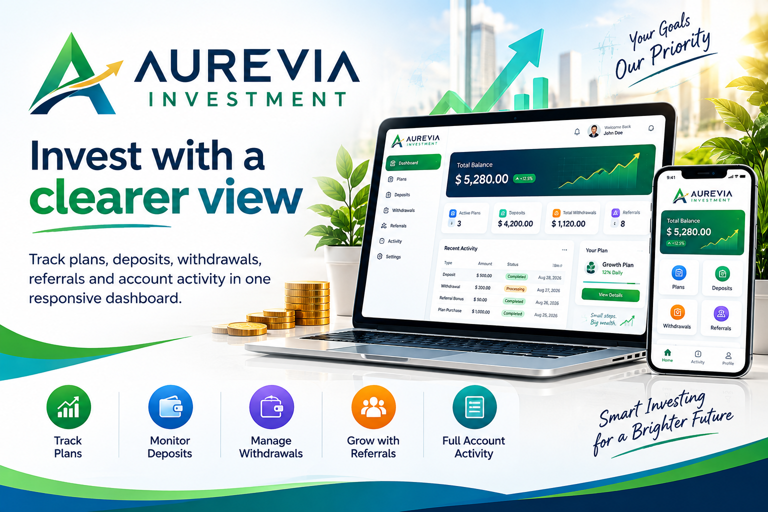 Invest with a clearer view